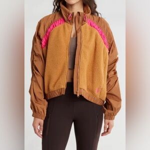 Free People Movement Amelia Fleece Jacket NWOT